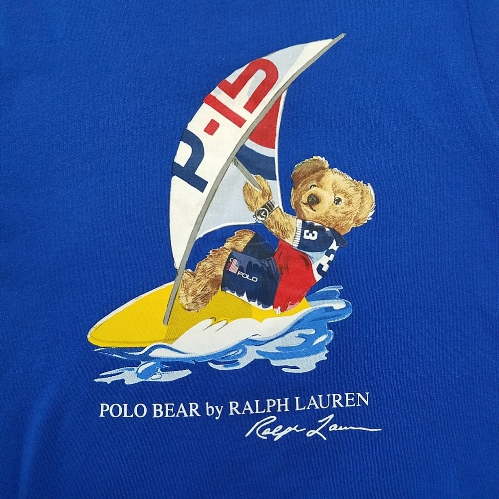 Ralph Lauren Polo Bear Cotton Boy's Jersey Tee - Picture 5 of 7